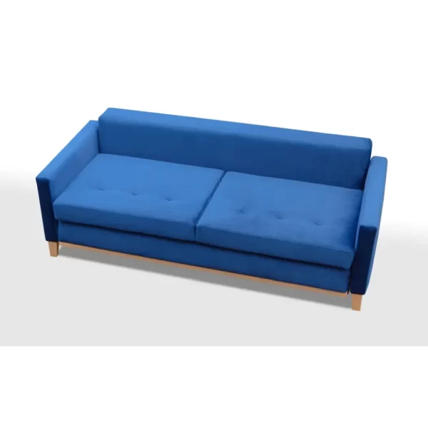 sofa rozkładana AZJA ze zdejmowanymi poduchami oparciowymi