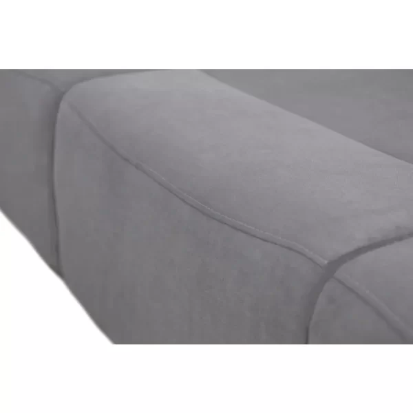 sofa rozkładana ALISS z pufem - wykończenie