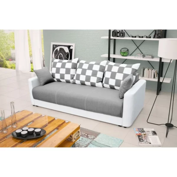 sofa rozkładana XARA - tapicerowane boki